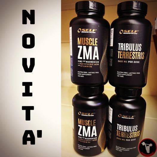 MUSCLE ZMA - TRIBULUS TERRESTRIS - SELF OMNINUTRITION